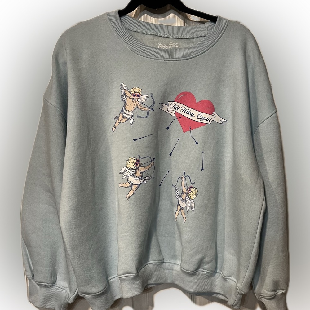 Brand new living fully Cupid sweatshirt